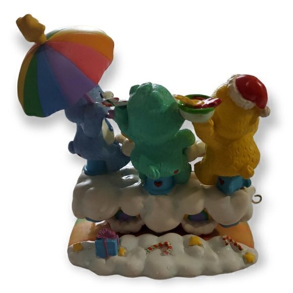 2005 Care Bears CHRISTMAS EXPRESS Collection A HELPING OF HOLIDAY HAPPINESS ~COA - Picture 2 of 4